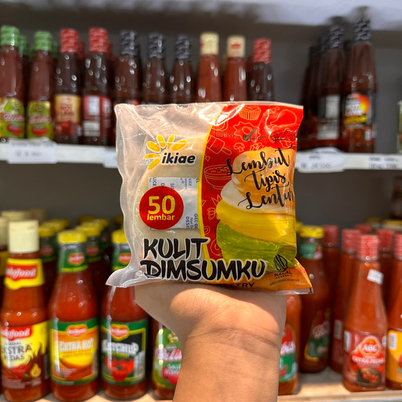 

KULIT DIMSUM KU warna putih 9cm