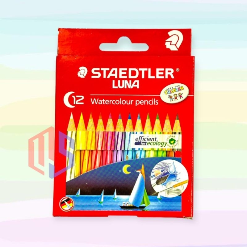 

Pensil Warna Staedler Luna 12 Watercolour
