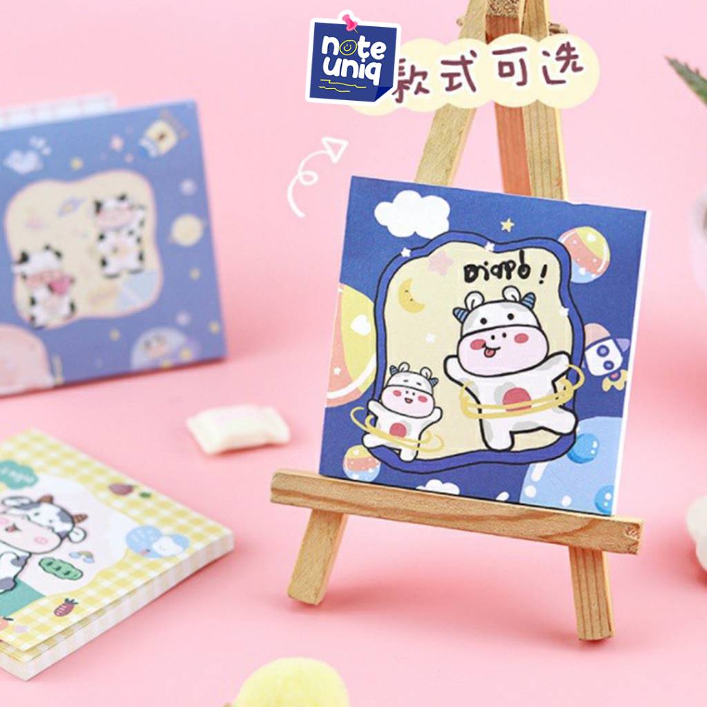 

Stiky Note Milky Cow (50 lbr) | Kertas Tempel Karakter | Stiky Note Aesthetic | Stiky Memo Karakter | Kertas Tempel Lucu