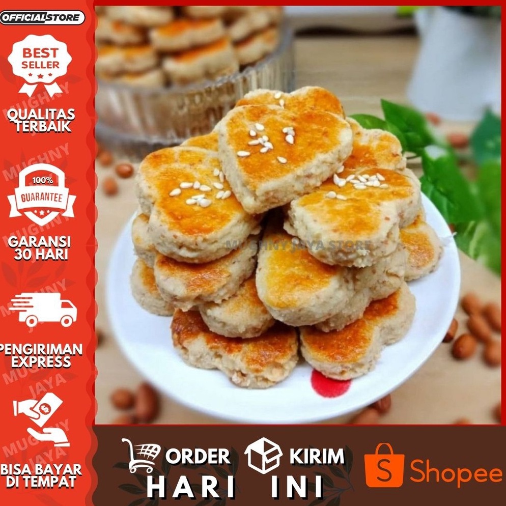 

Kode FTZ373 DISCOUNT COD kue Kacang toping wijen Kue Kacang Isi 25 gram 14 Kg Per Toples