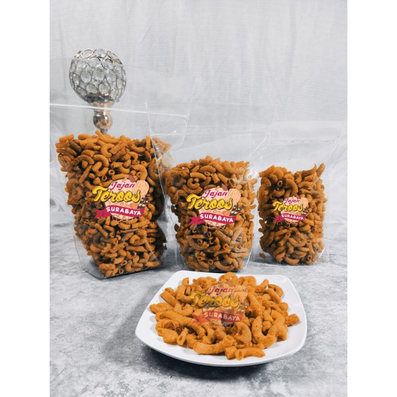 

Makaroni Bantet/Bantat Pedas 500 Gram