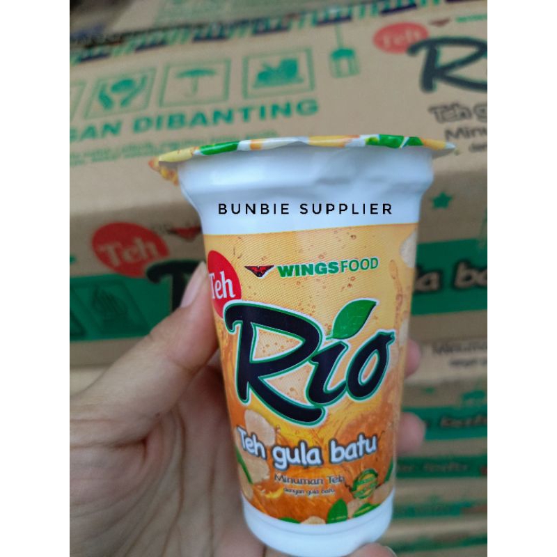 

Teh RIO Gula Batu Isi 24pcs (KARTON) / Minuman Teh Gula Batu