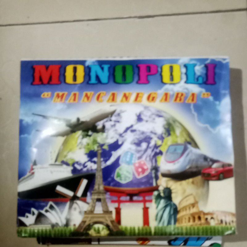mainan monopoli era 90an jadul