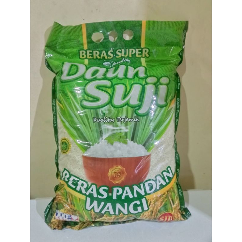 

Beras Daun Suji pandan wangi 5kg