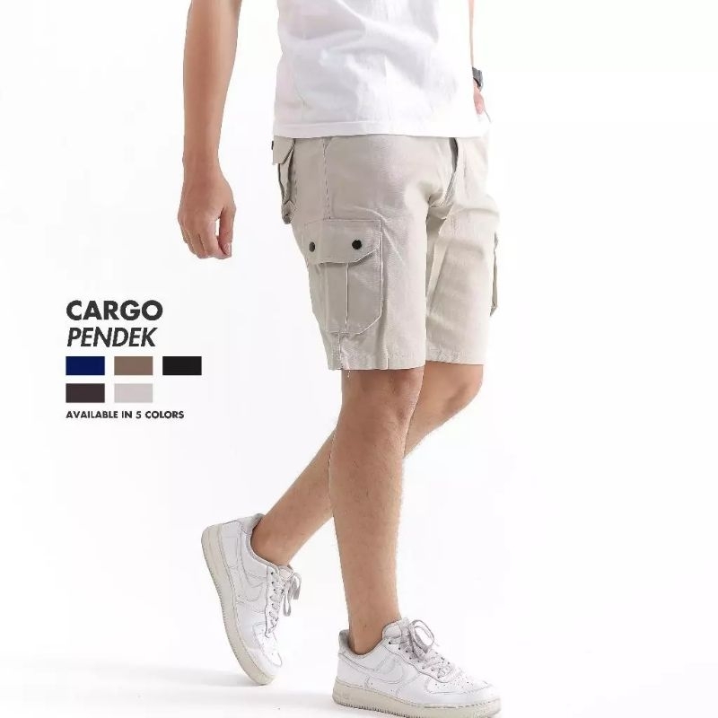 CELANA CARGO PENDEK PRIA AMERICAN DRILL TEBAL