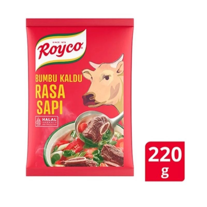 

royco kaldu rasa sapi 220 gram