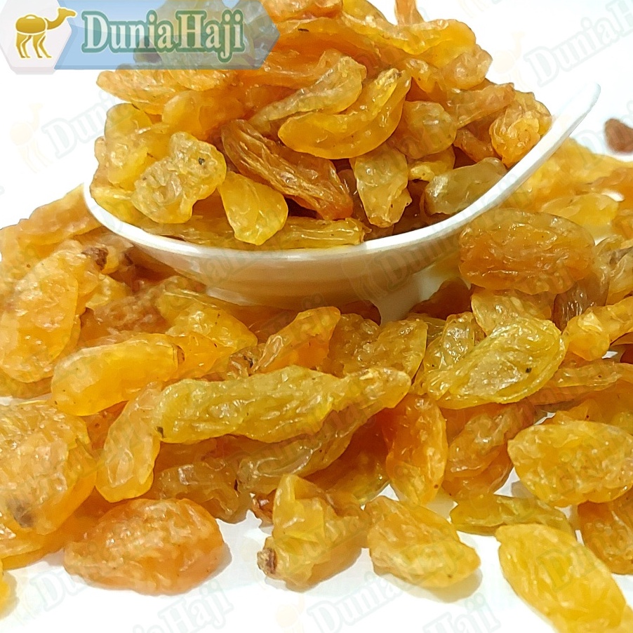 

Gila Kismis Anggur Golden Raisin Kismis Asam Manis Raisin Star untuk Oleh Oleh Haji dan Umroh