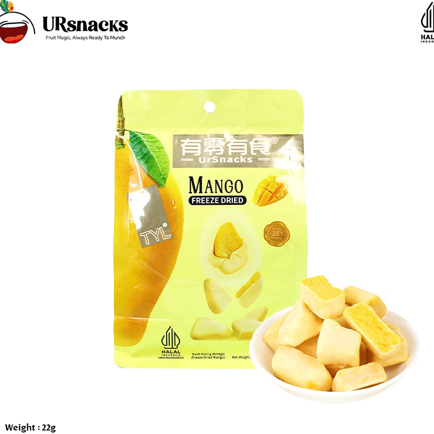 

Istimewa URSNACKS Freeze Dried Mango Snack Keripik Buah Mangga