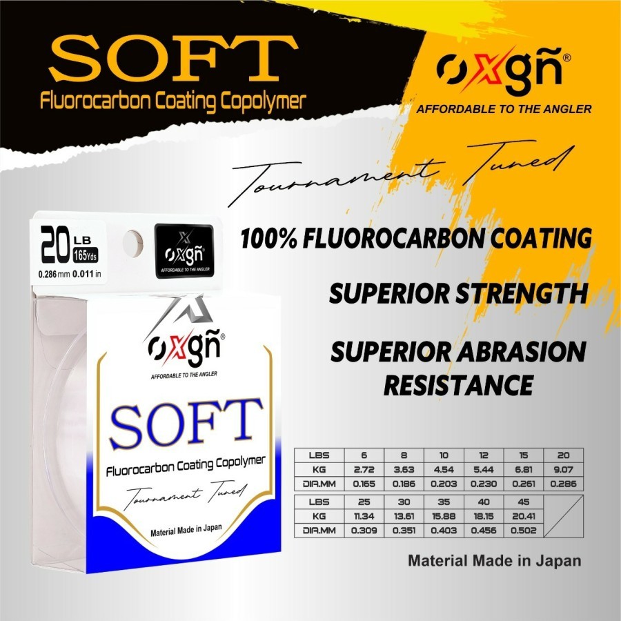 SENAR PANCING OXGN SOFT FLUOROCARBON JAPAN