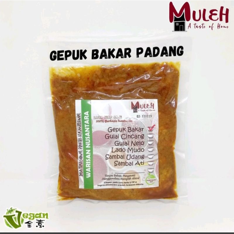 

Gepuk Bakar Padang Vegan