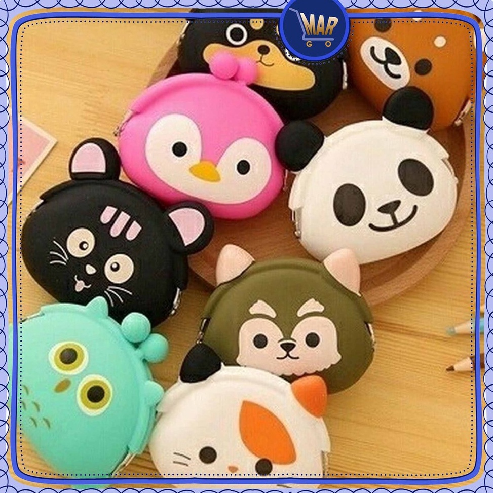 DOMPET KOIN SILICON SILIKON ART P8B1