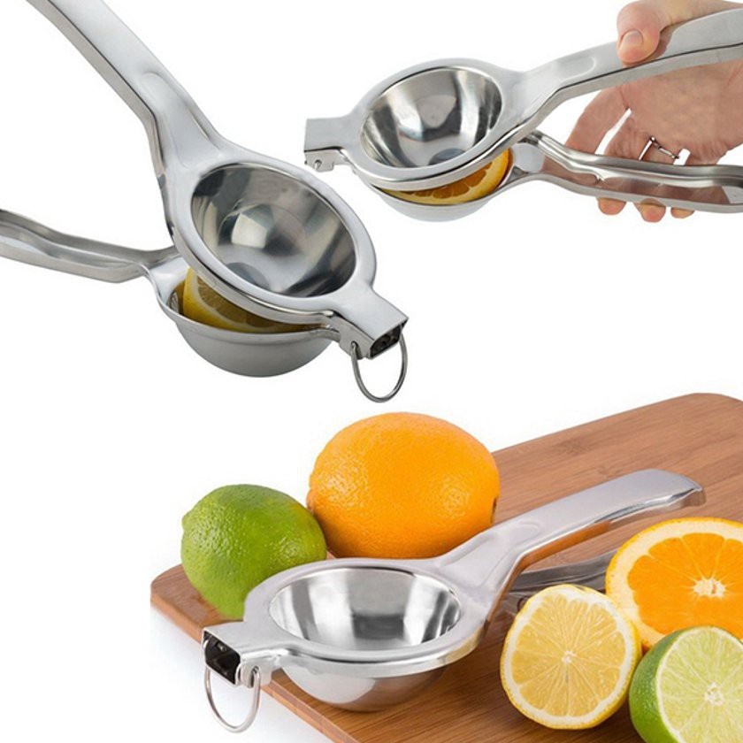 HJ6 Alat Peras Jeruk Dan Pemeras Lemon Stainless Steel Perasan Jus Buah Sqeezer Jeruk Nipis