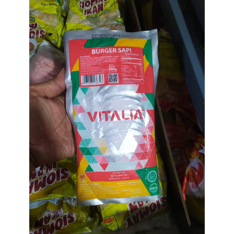 

burger patty vitalia daging ayam