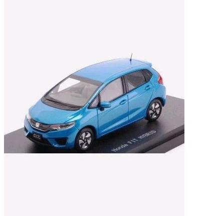 Diecast Ebbro Honda Fit Hybrid Skala 1:43 Biru -45137