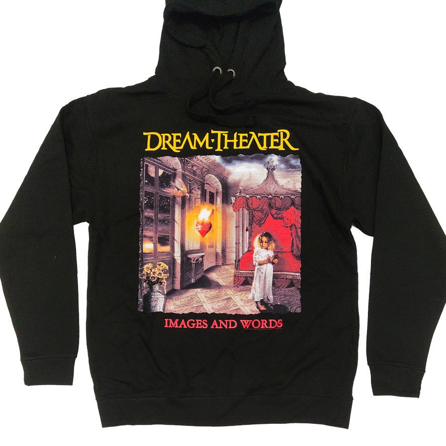 Hoodie DREAM THEATER IMAGES AND WORDS Hoodie Jumper Unisex Casual Fashionable Trendy Hoodie Bahan Ka