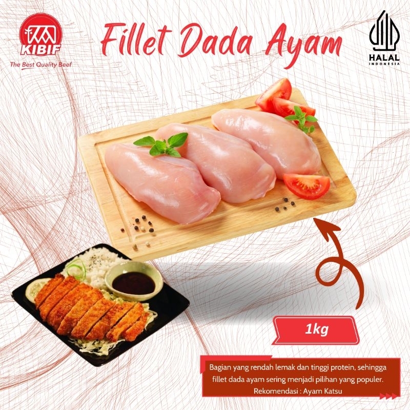 

Fillet Dada Ayam 1kg