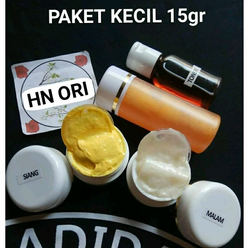 CREAM PENCERAH WAJAH ORIGINAL PAKET KECIL 15GR - (TANPA MERCURY DAN HYDROQUINONE)