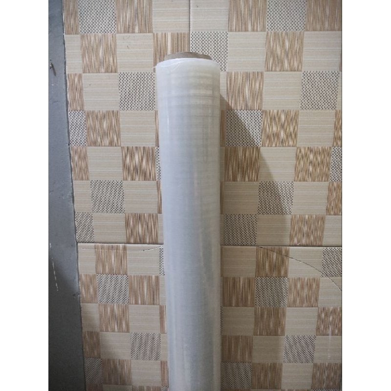 

Plastik Wrapping Wrap Stretch Film Warna Bening | Ukuran 50cm x 250m Premium Murah