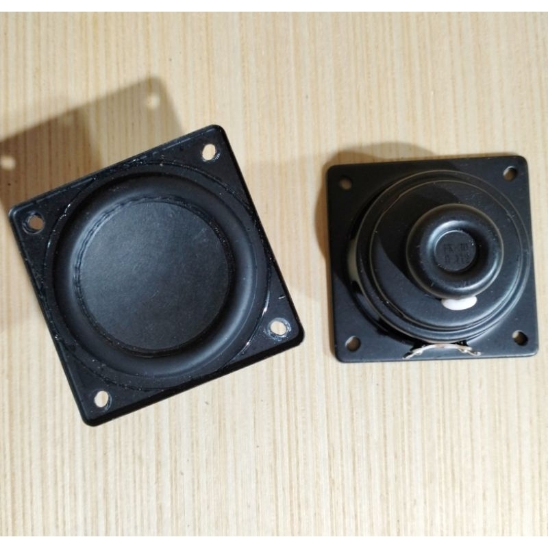 SPEAKER  2 INCH/1,5 INCH MAGNET NEODYNIUM ( KOTAK HITAM )RANGE SUARA BASS