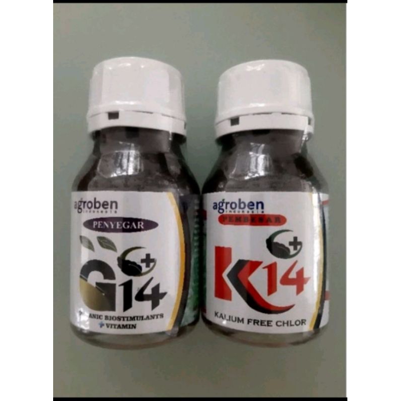 G14+K14 AGROBEN PAKET PERTUMBUHAN DAN PEMBESAR KEMASAN 250 ML