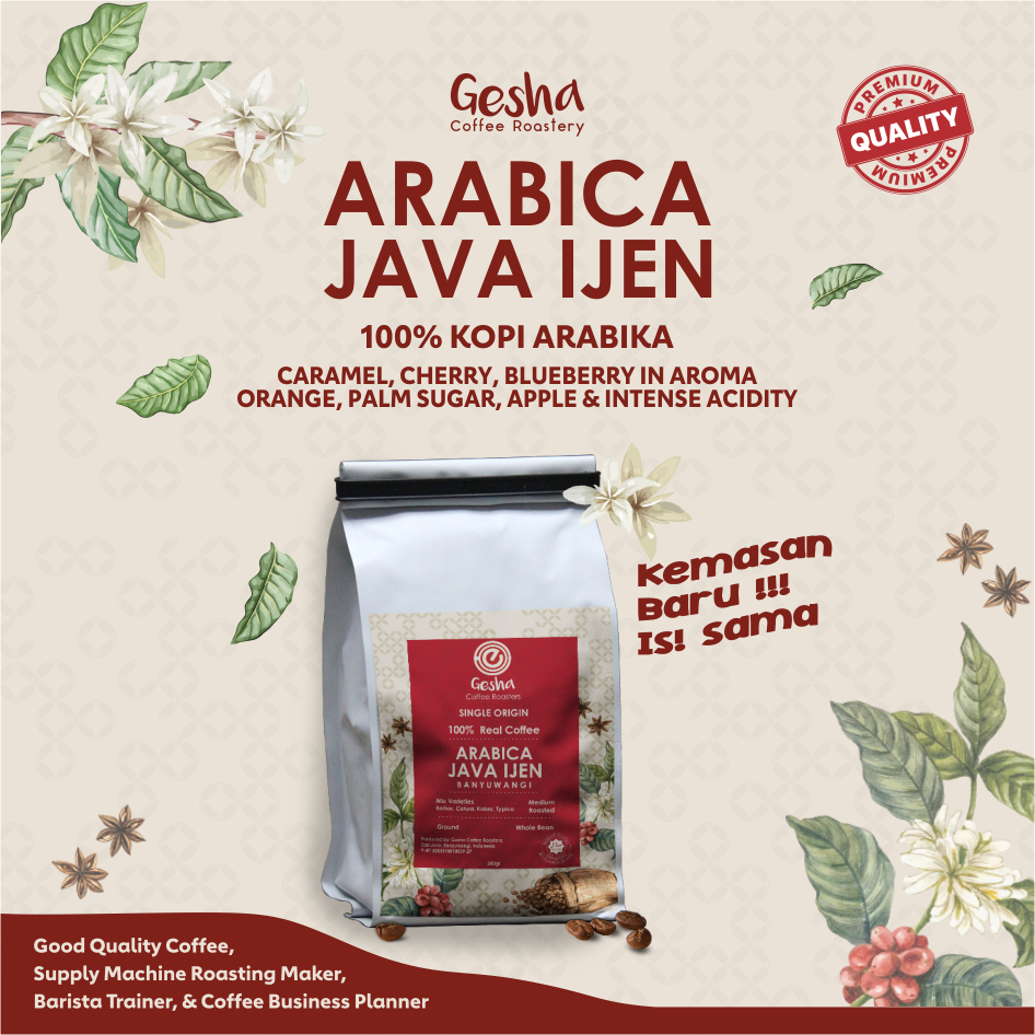 

Kopi Arabika Java Ijen - 200gr