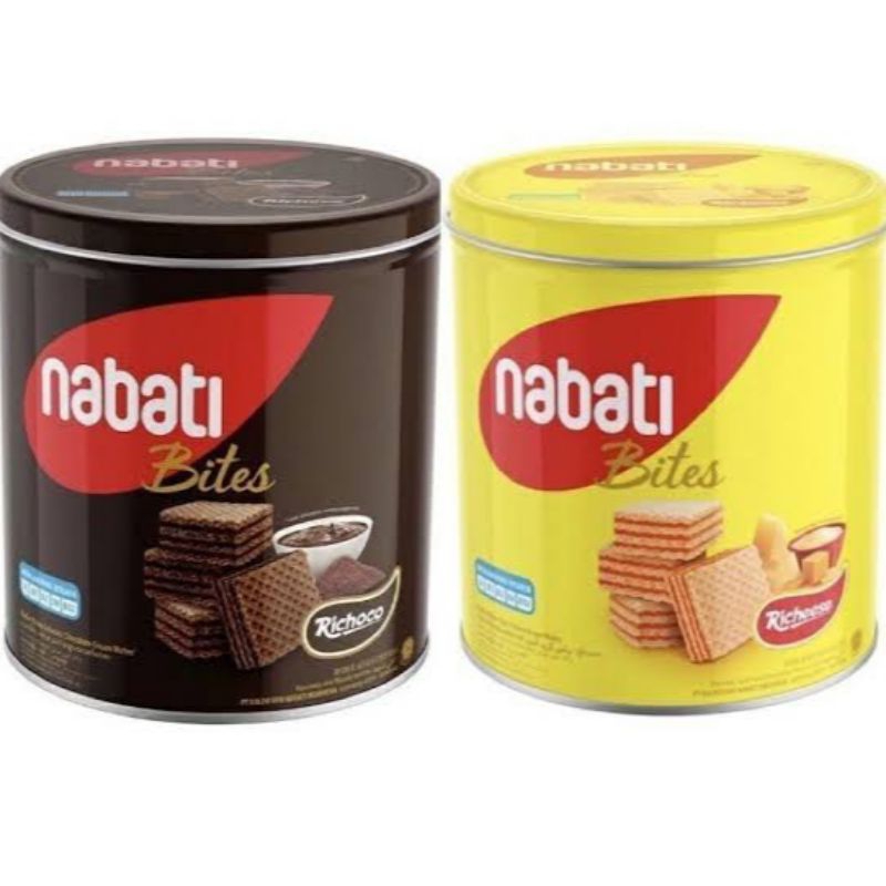 

Nabati Wafer Kaleng Coklat dan Keju 287gr