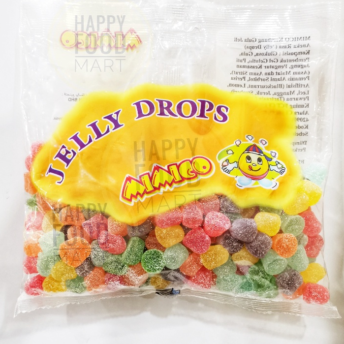 

[BPOM RI] MIMICO JELLY DROPS 500 GRAM/WAISUN KEMBANG GULA JELI/PERMEN JELLY MALAYSIA/MIXED PASTILLES