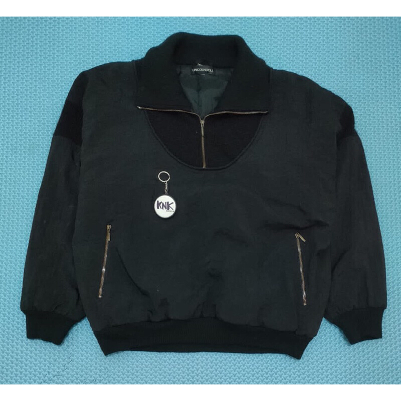 jaket vintage halfzip