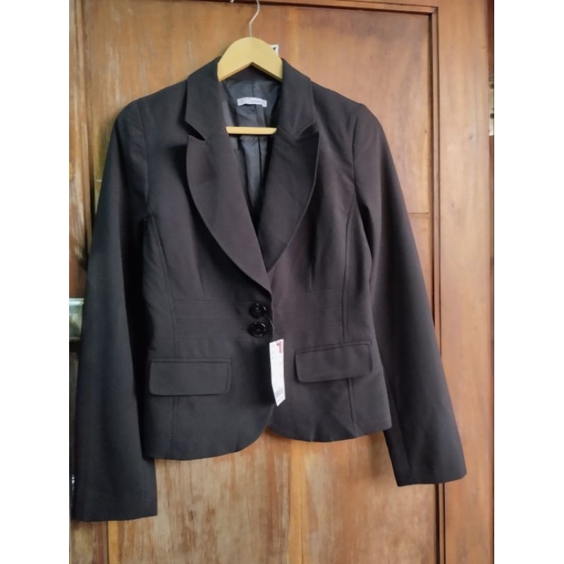 BLAZER HITAM PEKAT LD 92