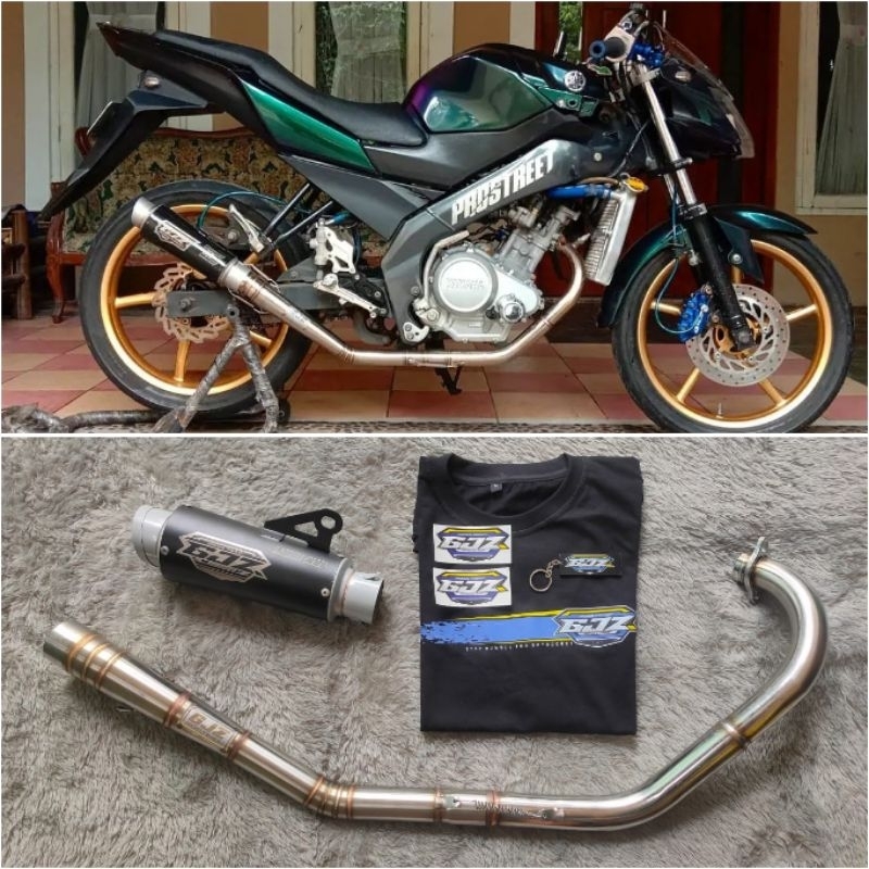 Gjz Racing Exhaust Original Vixion Roadrace Vixion Komorod Vixion Old Vixion New Nvl Nva