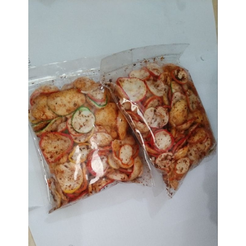 

kerupuk seblak pedas