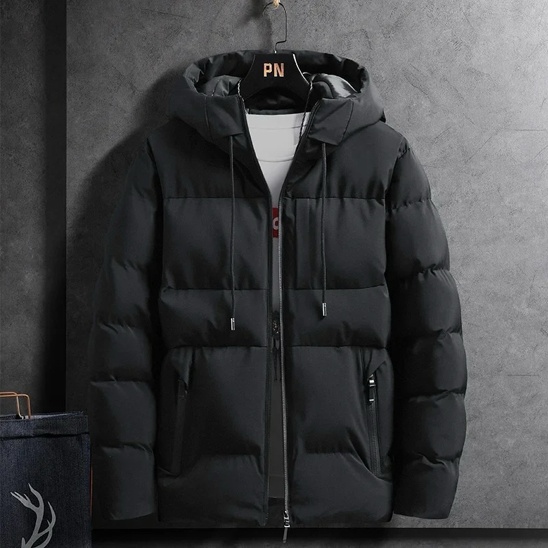 POLE.ID | Jaket Parka Musim Dingin Pria Mantel Tahan Angin Tebal Hangat Pria Jaket Berkerudung Pakai