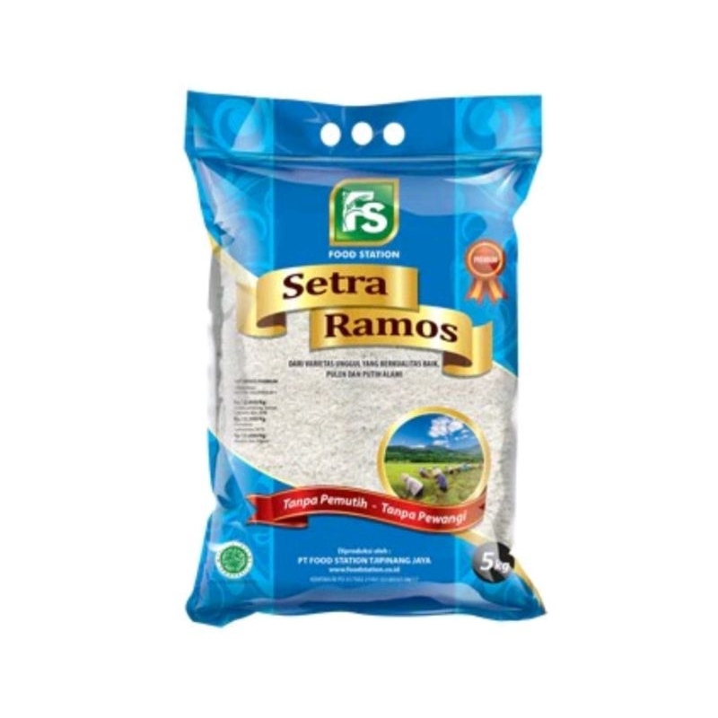 

beras fs setra ramos premium 5 kg lokal indonesia