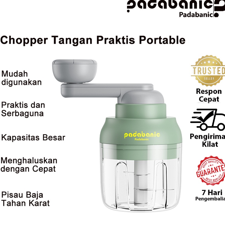 E PADABANIC Blender Manual  Chopper Food Processor Manual  Blender Tangan Multifungsi  Blender Dagin