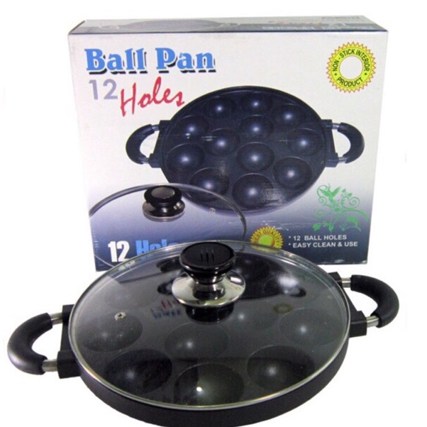 qz Cetakan Takoyaki Jumbo 12 Lubang Ready Stok