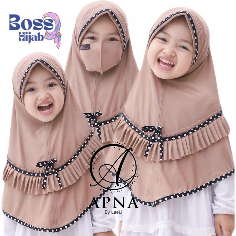 jilbab anak 3-6 tahun ARINI TK jilbab instan anak hijab anak perempuan