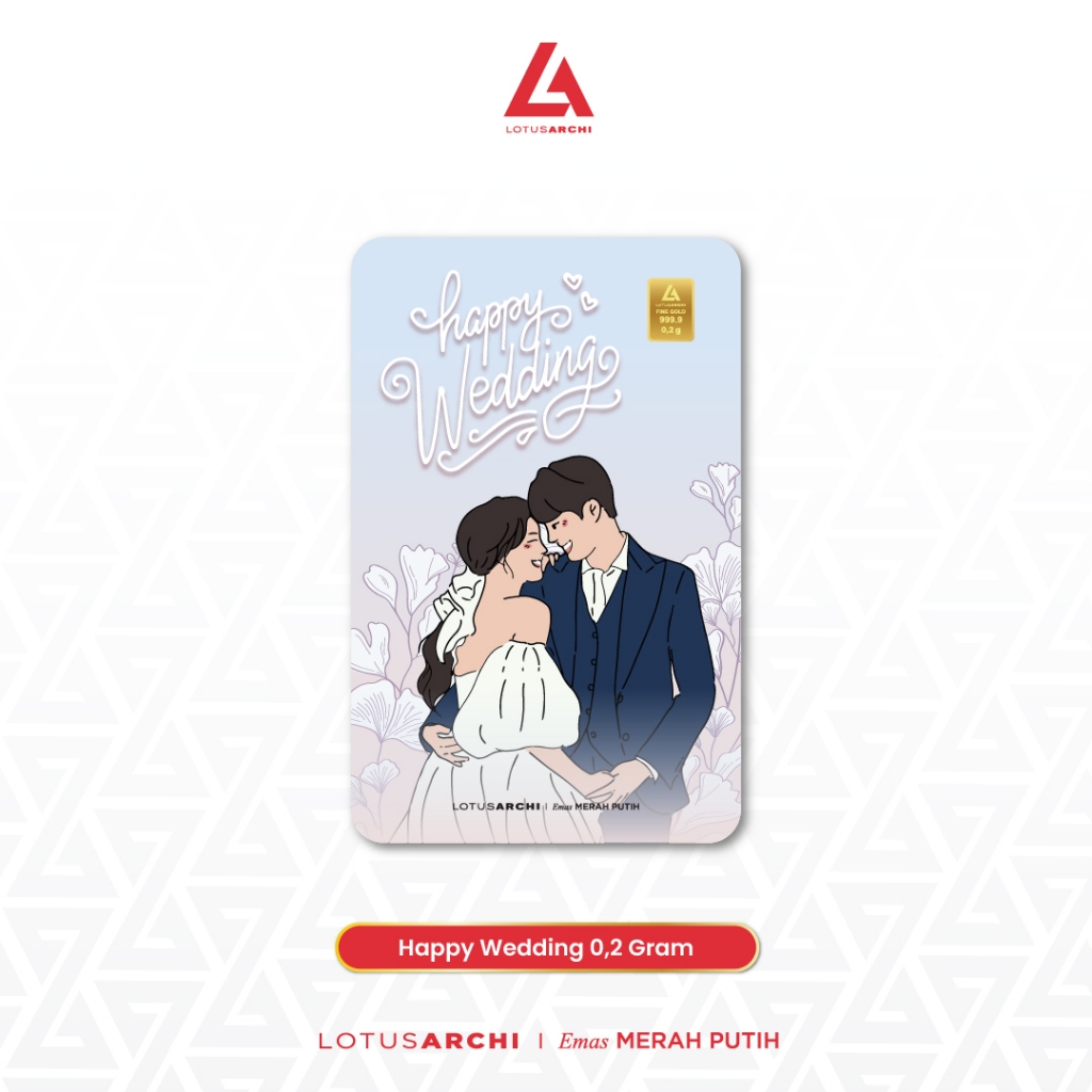 Lotus Archi Mini Gold 0,2 Gram | Logam Mulia, Emas Murni Asli