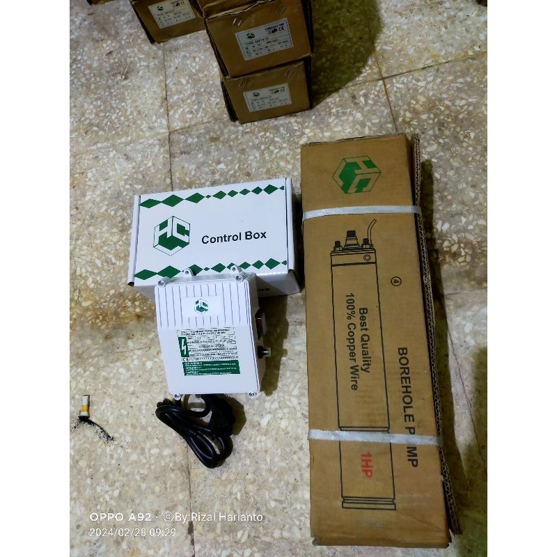 motor Sibel/motor 1hp 4" 220v/motor+cb/HCL pump