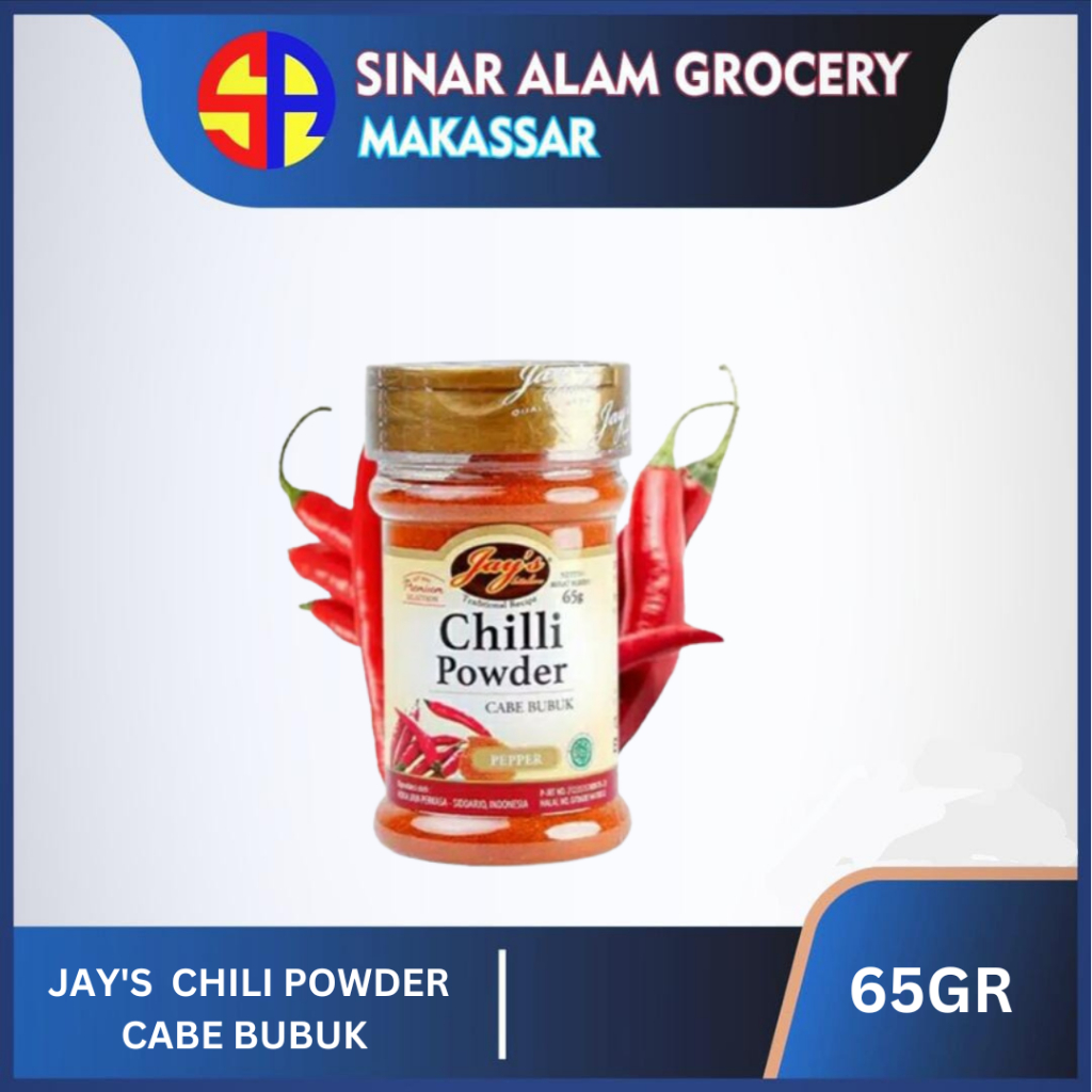 

JAYS CHILLI POWDER/CABE BUBUK PEPPER