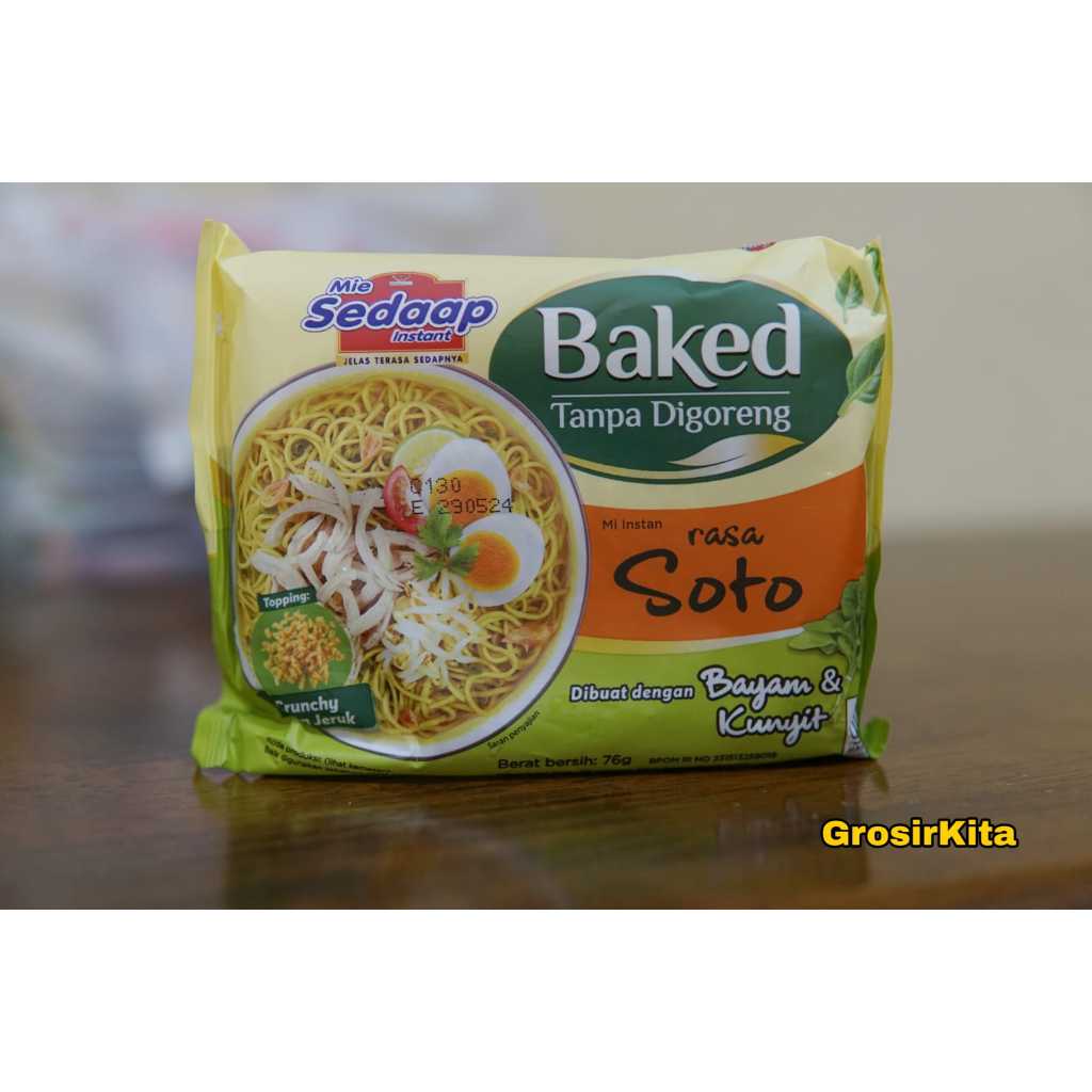 

Sedaap Baked Mie Instan Soto 76 gram