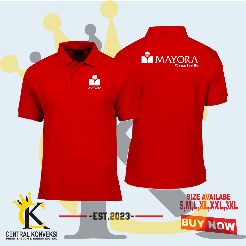 Poloshirt / Kaos polo PT Mayora Termurah Terlaris