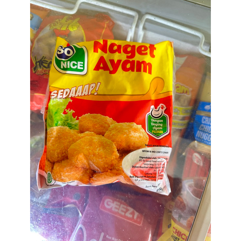 

so nice sedap nugget 250