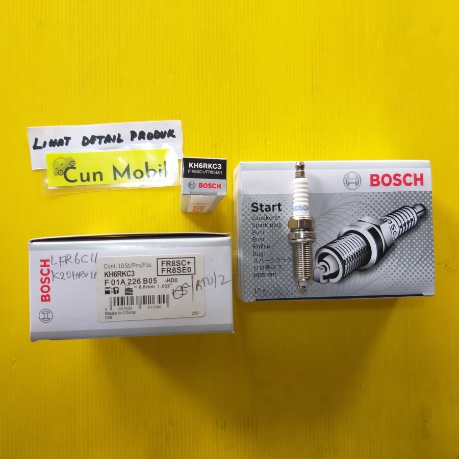 Busi Bosch Copper Innova 2000cc Fortuner 2700cc Etios1200cc Land Cruiser 4000cc Hyundai Santa FE 240