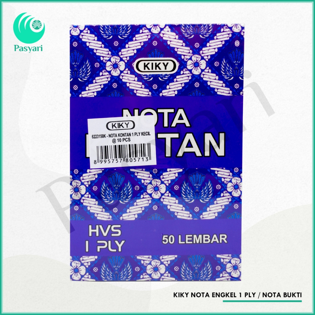 

KIKY NOTA ENGKEL 1 PLY / NOTA BUKTI