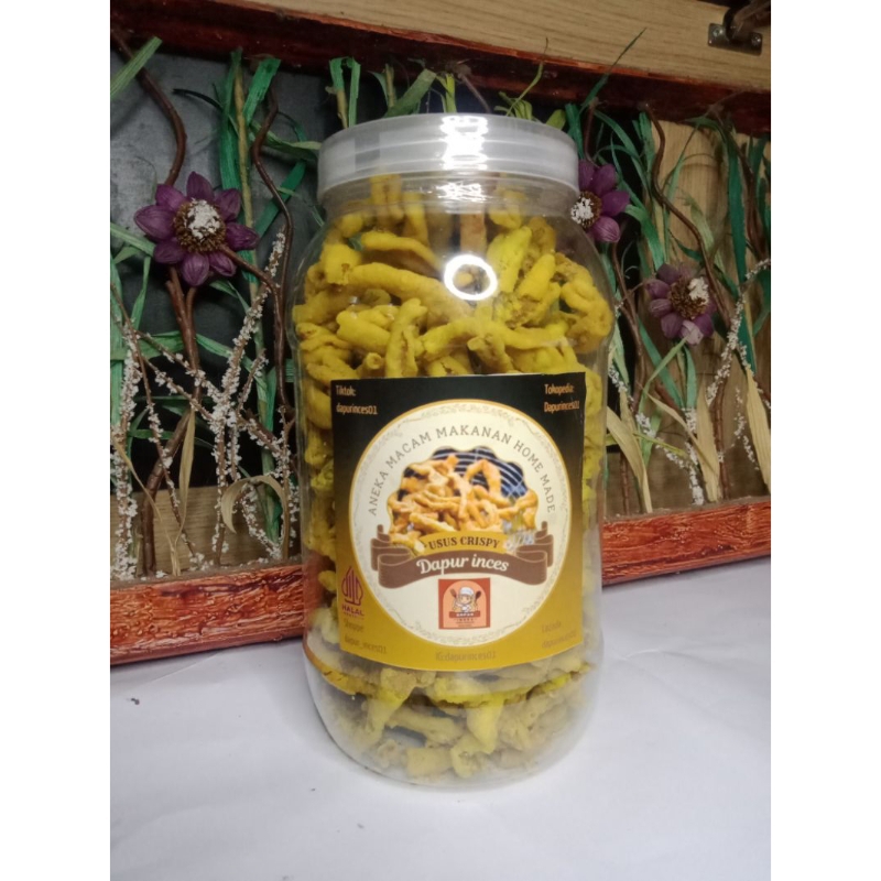 

Usus Crispy 1Toples besar 500gr rasa Original Dapur Inces