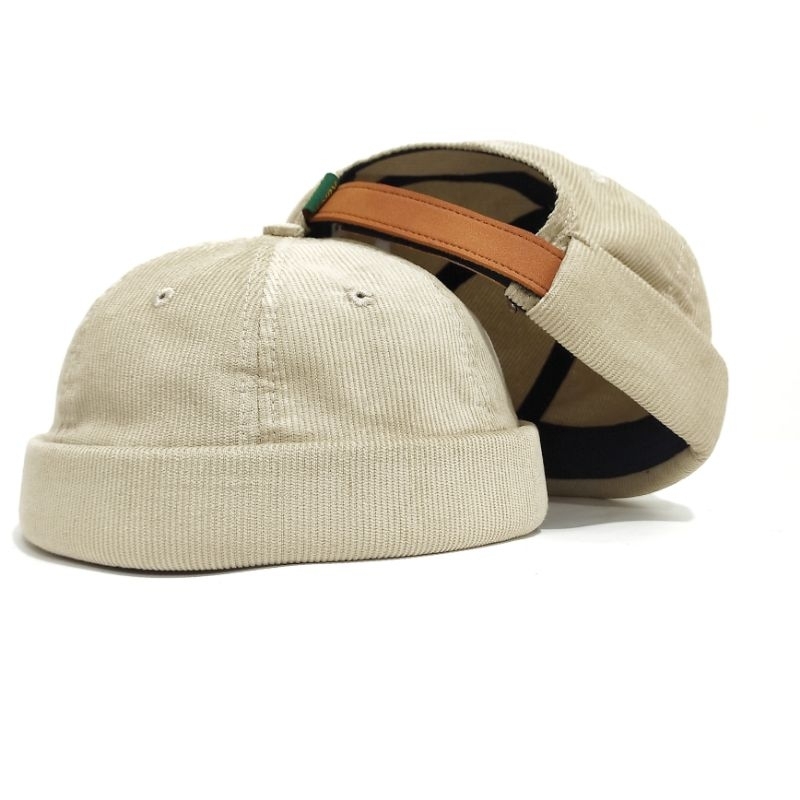 peci Miki hat topi peci corduroy wankbay original