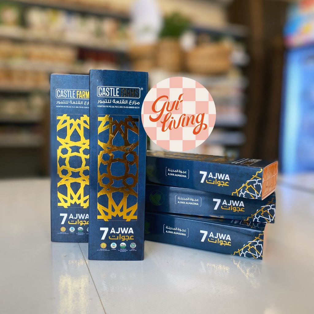 

Kurma Ajwa Organik Castle Farms Premium Tujuh Ajwa