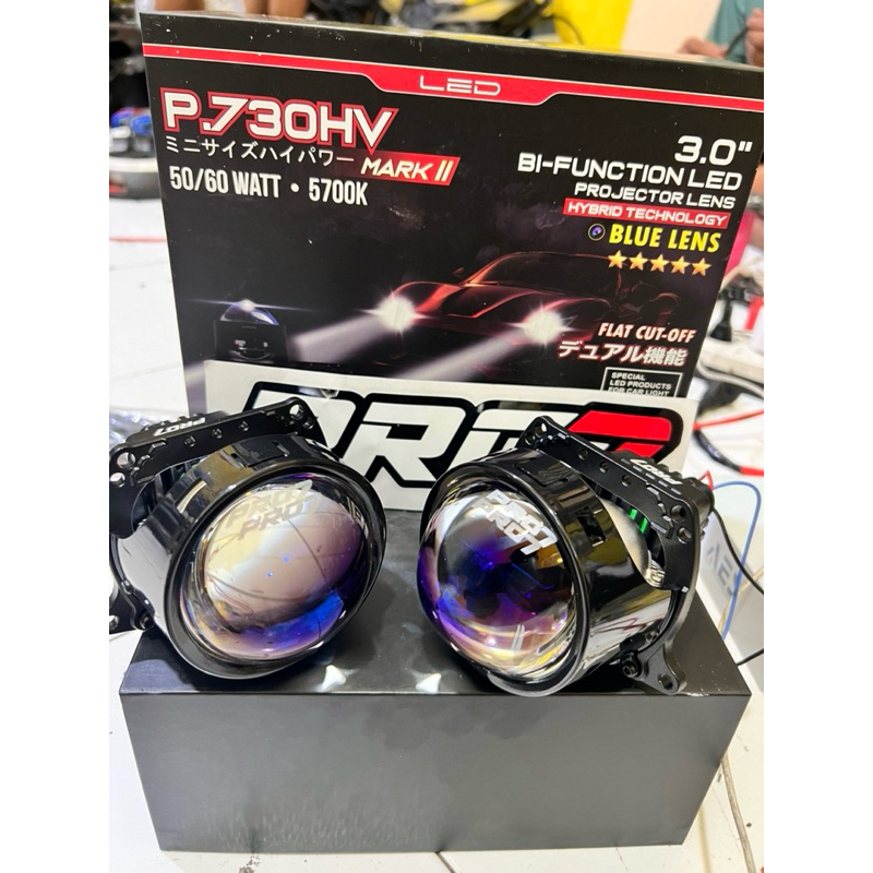 PRO7 P730HV MARK II | PRO7 P.730 HV PROJECTOR BILED 3 INCI BLUE LENS H4 MARK 2