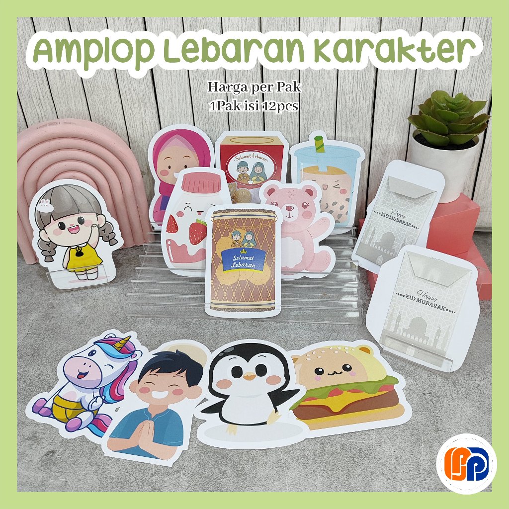 

PAKET USAHA Amplop Karakter Lucu/ Amplop Lebaran Idul Fitri/ Amplop THR/Amplop Murah