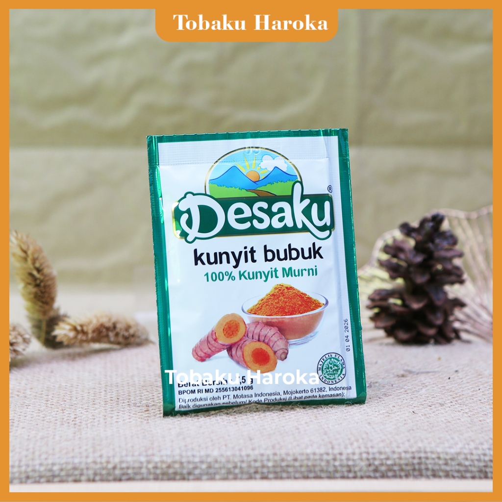 

DESAKU Kunyit Bubuk Murni 10gr - Tobaku Haroka